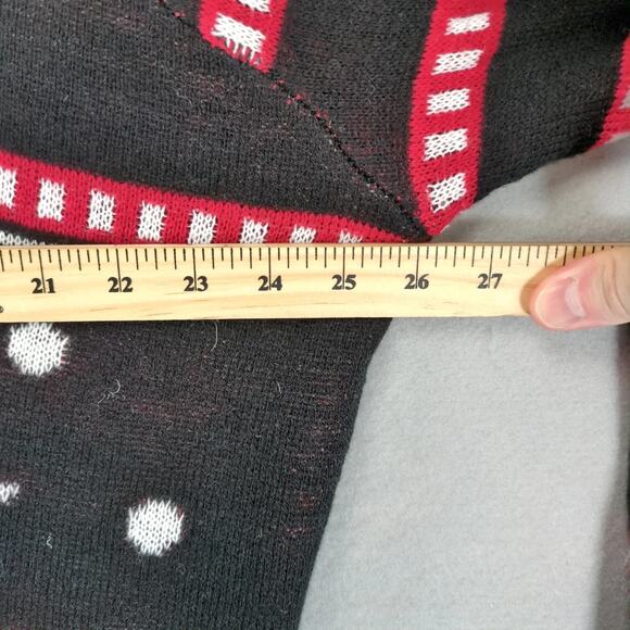 Nightmare Before Christmas Sweater Women's Plus Size 3XL Santa Jack Skellington - Picture 7 of 10